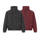 Unisex Down Jacket Men's Winter Stand-Up Collar Warm Padded Jacket