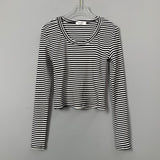 Women Long Sleeve Shirt Women's Short Top Casual Multicolor Long Sleeve