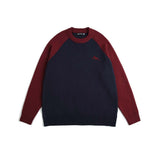 Unisex Sweater Autumn Raglan Sleeve Letter Sweater