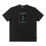 Men T Shirt Vintage Cartoon Printed Short Sleeve T-shirt Men & Women Trendy
