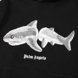 Palm Angle Hoodie Palm Angels Broken Shark Embroidered Hoodie Couple