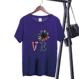 Women Independence Day T Shirt Printed Short Sleeve T-shirt
