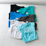 Women T-Shirt T-shirt Women Summer Loose Crew Neck Casual