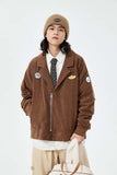 Unisex Jacket Autumn Corduroy Coat Women's Clothing