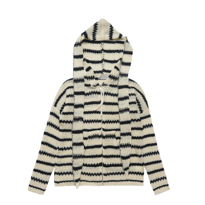 Women Sweater Hooded Sweater for Women Autumn Cardigan Sweater