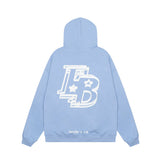 Men Hoodie Printed Hoodie Men's Spring and Autumn Loose Hooded Top