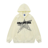 Men Hoodie Sweater Jacket Men's Loose Casual Spring and Autumn Hooded Cardigan