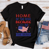 Women's Independence Day T Shirt round Neck Short Sleeve T-shirt Women's Top