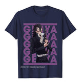 Popular Man T Shirt Retro Name Genya Demon Slayer Leisure