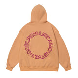Men Hoodie Eyes Embroidered Hoodie Men