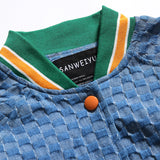 Varsity Jacket Vintage Spring Baseball Uniform Trendy Coat
