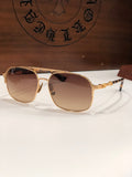Chrome Hearts Sunglasses Simple Exquisite Vintage Fashion Full Frame Sunglasses