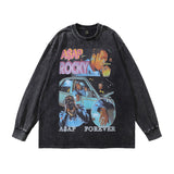 Men Long Sleeve Shirt Tkparocky Long Sleeve T-shirt Men's and Women's Bottoming Shirt Autumn and Winter