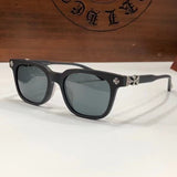 Chrome Hearts Sunglasses Large Frame Simple and Generous Retro Sunglasses