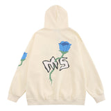 Men Hoodie Printed Pullover Sweatshirt Men Spring and Autumn Leisure Loose-Fitting Hoodie