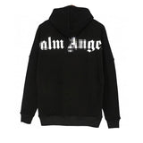 Palm Angle Hoodie Palm Angels Back Letter Logo Velvet Padded Hooded Sweatshirt