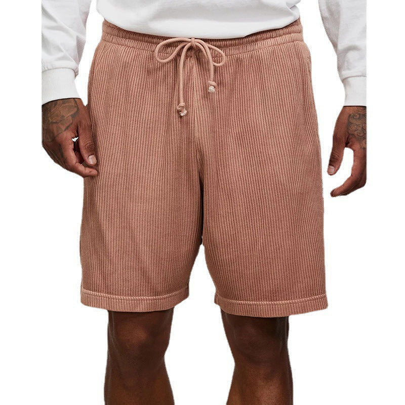 Men Shorts Men's Summer Straight Shorts Men's Casual Fashion Cotton Pants
