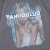Men Hoodie Fuzzy Figure Oil Painting Printed Hoodie