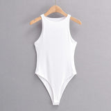 Women Camisole Summer Women's Solid Color Sleeveless round Neck