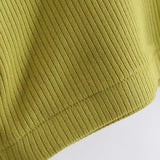 Women T-Shirt Knitwear All-Matching Sexy Short-Sleeved T-shirt Bottoming Shirt