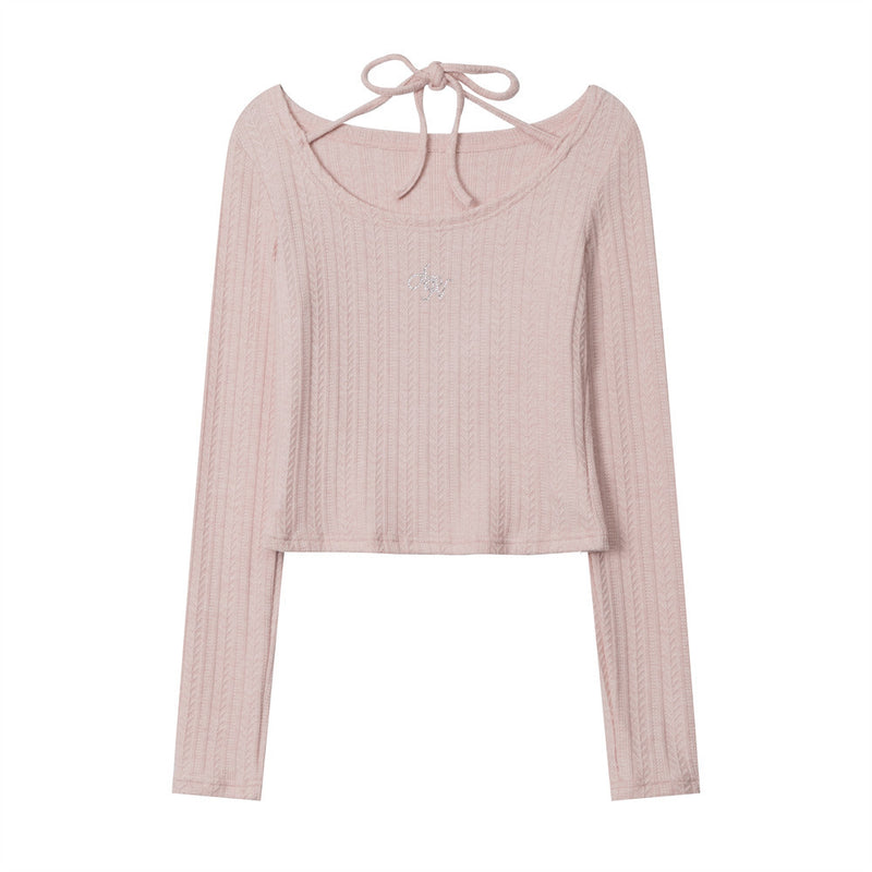 Women Long Sleeve T-Shirt Long Sleeve T-shirt Girls' Spring and Autumn Bottoming Top