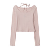 Women Long Sleeve T-Shirt Long Sleeve T-shirt Girls' Spring and Autumn Bottoming Top
