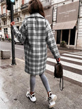 Women's Double-Breasted Woolen Coat