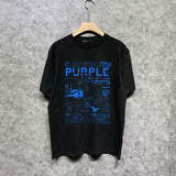 Purple Brand T Shirt Short Sleeve T-shirt Blouse