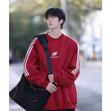 Men Hoodie Sweater Men's Autumn Sports Loose Hooded Coat