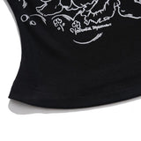 Women T-shirt Printed Short-Sleeved T-shirt for Girls Summer O-neck Short