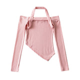 Women T-Shirt Long-Sleeved T-shirt Slim Bottoming Shirt