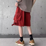 Men Sweatpants Workwear Shorts Men Summer Fashion Brand Loose Casual
