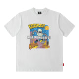 Men T Shirt Summer Cartoon Short Sleeve T-shirt