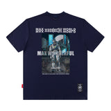 Men T Shirt Fashion Brand Men's Short-Sleeved T-shirt All-Match Loose