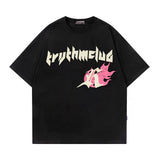 Men T Shirt Spring/Summer Letter Print Casual Short-Sleeved T-shirt for Men and Women