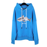 Palm Angle Hoodie Palm Angels Broken Shark Embroidered Hoodie Couple