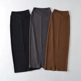 Women Skirt Autumn and Winter Knitting Skirt Wool Skirt