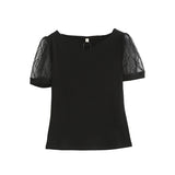 Women T-Shirt Summer T-shirt Women's Short-Sleeved Bottoming Shirt Top Spring and Summer