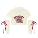 Women Long Sleeve T-Shirt Short T-shirt Girls Summer