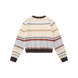 Women Sweater Coat Loose-Fitting Casual round-Neck Women's Autumn and Winter