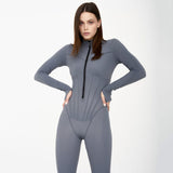 Women Jumpsuit Jumpsuit Autumn Long Sleeve round Neck