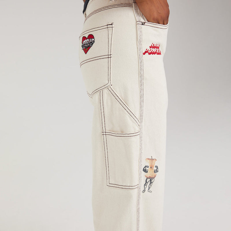 Women Cargo Pants Casual Straight-Leg Jeans Women's Loose