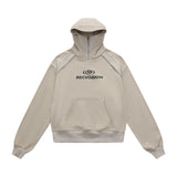 Men Hoodie Masked Zipper Turtleneck Hooded Sweatshirt Pullover