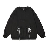 Men Hoodie Loose Casual Long Sleeves Crew Neck Top