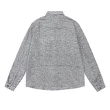 Men Long Sleeve T Shirt Shirt Coat Men's Spring and Autumn Loose Leisure All-Matching Long Sleeve Shirt