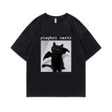 Rapper Playboi Carti Narcissist Print T Shirt