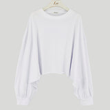 Women Long Sleeve Shirt Spring and Autumn Loose Top Women's Casual T-shirt