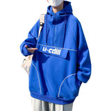 Men Hoodie Sweater Men's Hooded Jacket High Street Ins Spring and Autumn Loose