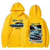 AE86 Auto Printed Hoodie Men's Movie Printed Hoodie Fashion