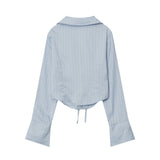 Women Long Sleeve Shirt Women's Spring and Autumn Letters Rhinestone Long Sleeve Shirt